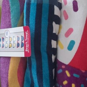4 children's Beach Towels 28"x58"